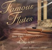 Famous Flutes - Kees Alers & Marjolein de Wit - Johan Bredewout vleugel / CD Dwarsfluit - Fluit - Instrumentaal - Religieus Klassiek / Carmen Suite - Rondo - Barcarole - Ave Verum