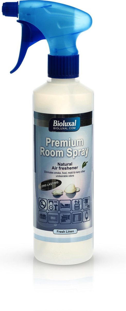 Bioluxal - Fresh Linen 400ml - Interieur Parfum - Huisparfum - Roomspray - Linnen Spray