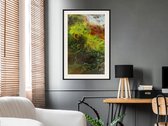 Artgeist - Schilderij - Turbulent Green - Multicolor - 40 X 60 Cm