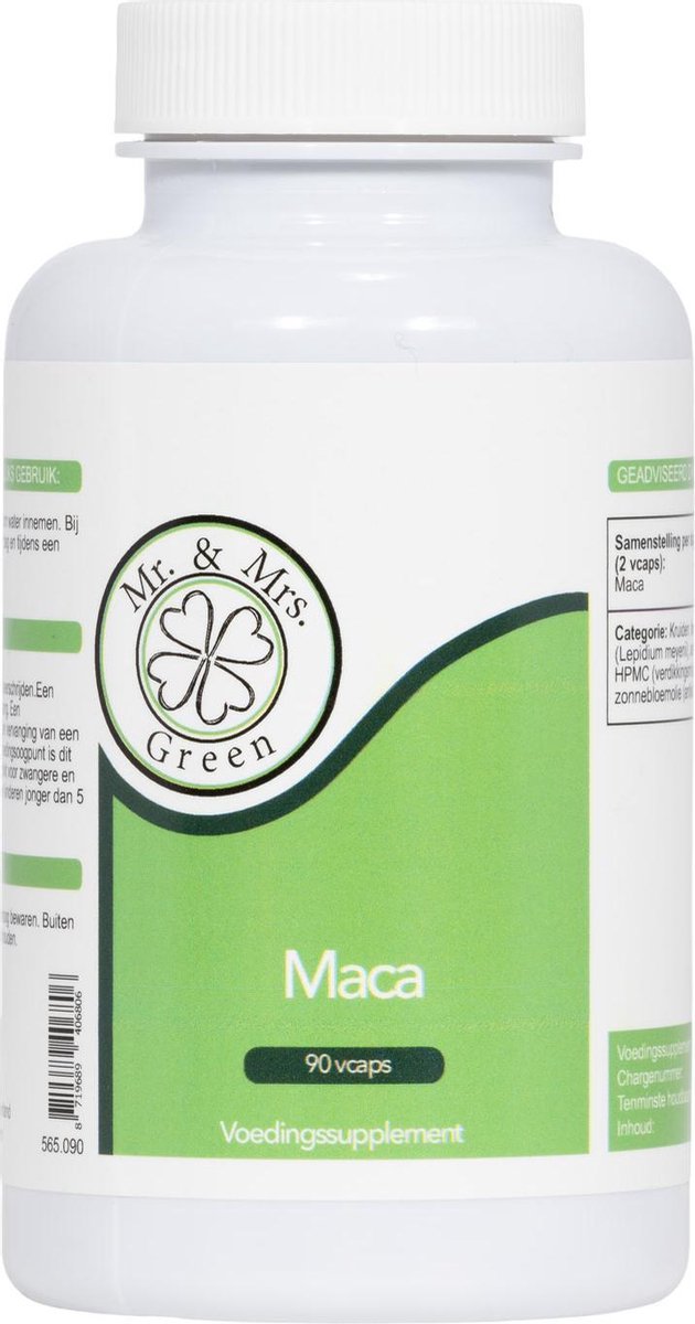 Goedkoopste Mr. & Mrs. Green Maca - 90 Capsules