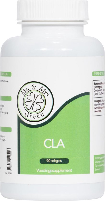 CLA, Ondersteunt de vetverbranding* en stimuleert de spiermassa bij sport*