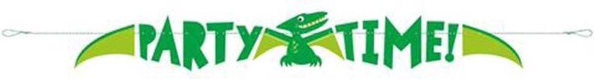 Letterslinger Dinosaur Party Time 152 cm