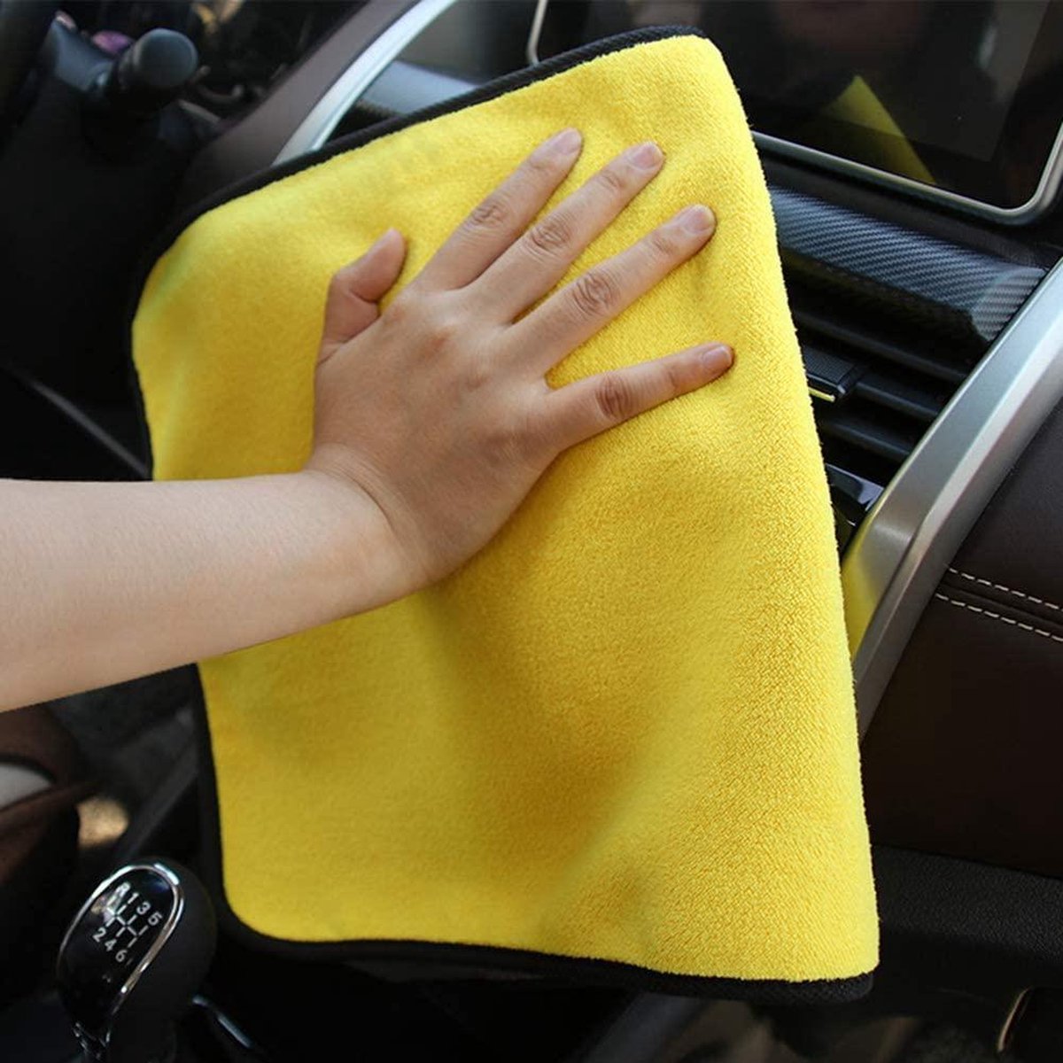 Microvezel droogdoek-Auto droogdoek-Auto Droogdoek Microvezeldoek-auto poetsen-poetsdoek- Reinigingsdoekjes- Duurzaam – 30x40 cm van Merkloos / Sans marque — cadeau in Wonen & Interieur - foto 5