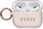 Guess AirPods Pro Case met ring - Licht Roze