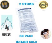 Coldpack - 2 STUKS - Coolpack - Icepack - Gelpack Blessure -Blessure herstel - Koel element - Warmte pleister - Kompres - Instant coldpack - Coolpack Gelpack