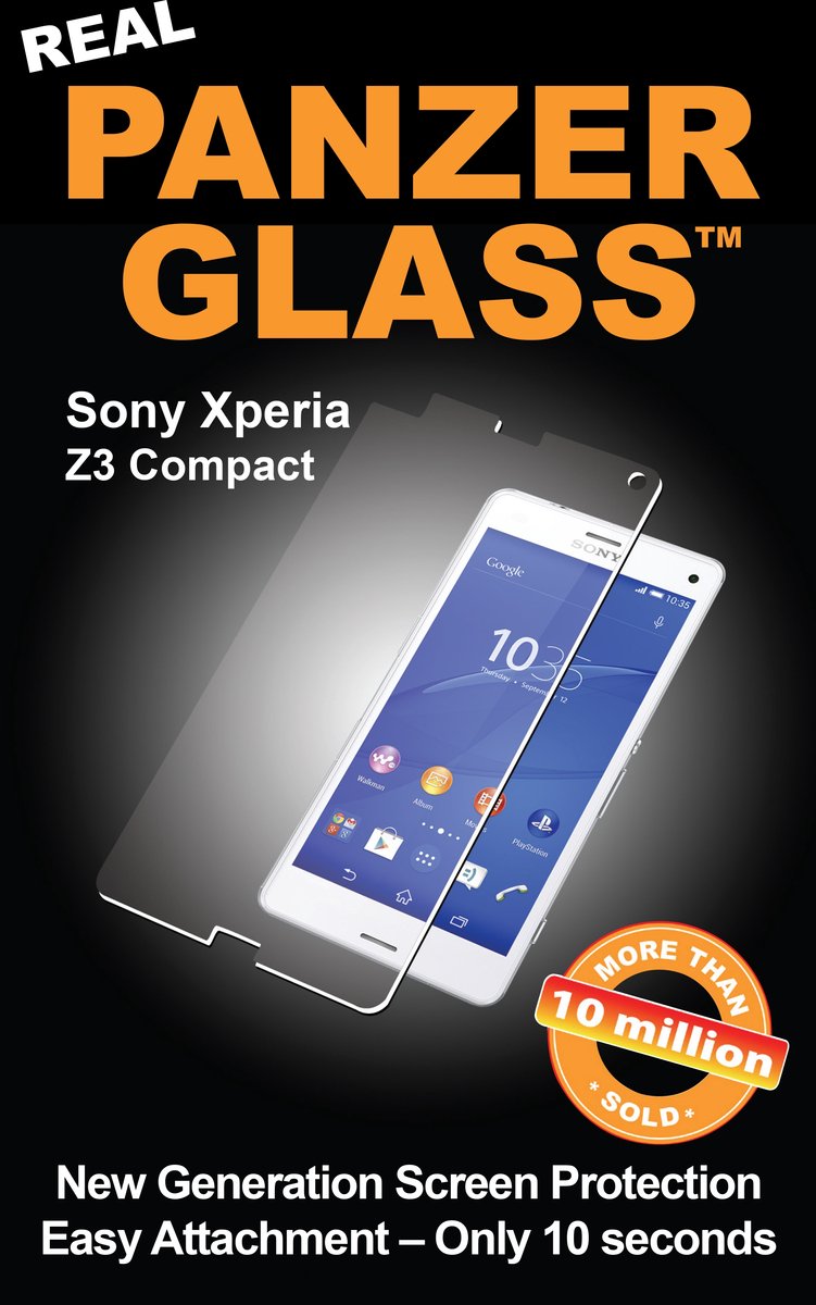 PanzerGlass Screenprotector voor Sony Xperia Z3 Compact