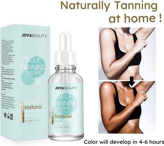 Joya Beauty® Zelfbruin olie Gezicht | Golden Tan | Selftanning | Zelfbruiner Gezicht/Lichaam | Tan-Luxe | Zelfbruiner olie | Self tan | Self Tanning | 30 ML