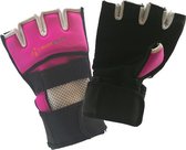 Binnenhandschoen performance quick wrap Nihon | roze-zwart - Product Maat: S / M