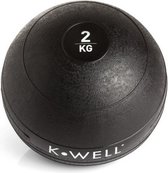 Slam ball Kwell Executive | zwart | diverse gewichten - Product Gewicht: 4 KG