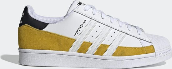 adidas Superstar Heren Sneakers - Hazy Yellow/Ftwr White/Core Black - Maat  42 2/3 | bol.com