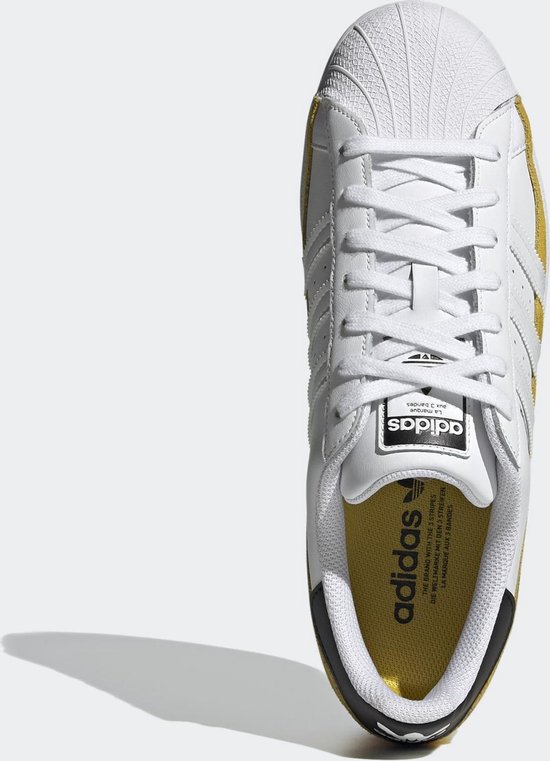 James Dyson Kan weerstaan pindas adidas Superstar Heren Sneakers - Hazy Yellow/Ftwr White/Core Black - Maat  45 1/3 | bol.com