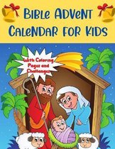 Bible Advent Calendar For Kids With Coloring Pages and Challanges