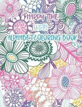 happy time with alphabet coloring book
