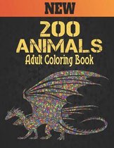 Adult Coloring Book Animals