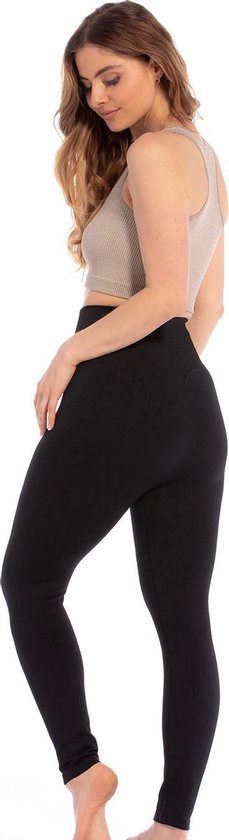 MAGIC Bodyfashion Lounge Legging Noir Femmes - Taille XL