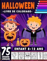 Livre de coloriage Halloween 8-12 ans