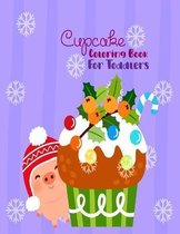 Cupcake Coloring Book For Toddlers