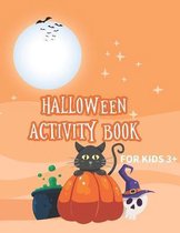 Halloween activity book for kids 3+