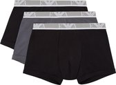 EA7 Boxershorts (3-Pack) Onderbroek - Mannen - zwart/wit/grijs