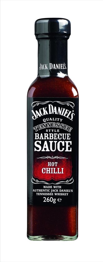 Evacuatie Conciërge ik ontbijt Jack Daniels BBQ Sauce Hot Chili (8 x 260ml) | bol.com