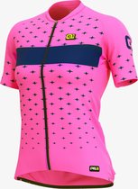 Ale Dames Fietsshirt Korte Mouwen Graphics PRR Stars - Roos - XXL - Valt klein