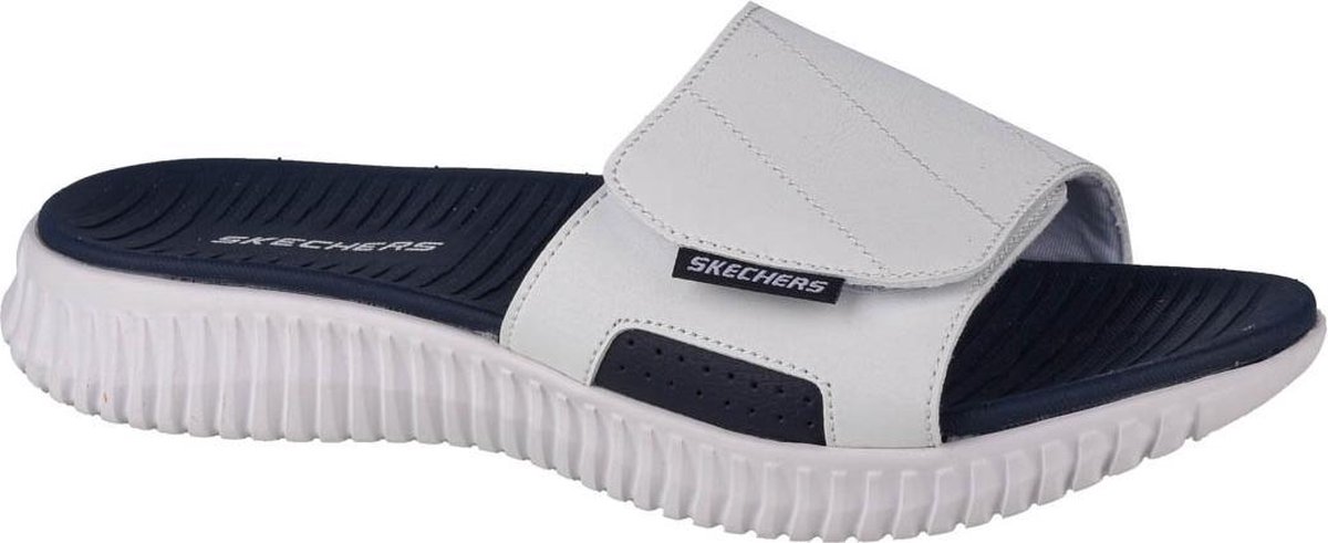 Skechers Elite Flex-Trevera 237070-WNV, Mannen, Wit, slippers, maat: 46 EU  | bol.com