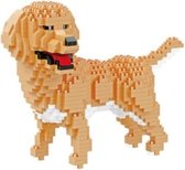 Diamond Bricks Golden Retriever