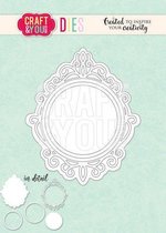 Craft&You Cutting Die Vintage frames CW121