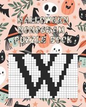 Halloween nonogram puzzle book