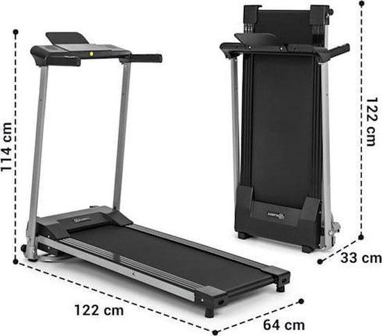 Treado Active loopband 1 PK 10 km/h 36x100 cm Bluetooth touch-display