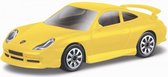 Bburago PORSCHE 993 GT3 2011 geel modelauto schaalmodel 1:43