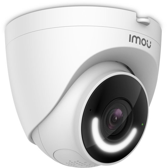 Imou Turret IP-camera - Dome - Voor buiten - Full HD (1080p) - Wifi - Lichtnet - 1920 x 1080 pixels - Fast Ethernet (Tot 100 Mbps)