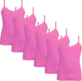Beeren 6-Pack Meisjes hemden Lilly Roze maat 104/116