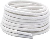 Schoenveters - Veters - Rond - Wit - Veterlengte 90 cm – 3 mm