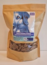 Cenaturio Geperste Wafelbrokken - Hondensnack - 750 GRAM - een lekkere snack/beloning voor uw hond - gebitsreinigende functie!! - De voeding wat een dier nodig heeft om fit en gezo