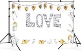 2.1mx 1.5m Valentijnsdag Foto Feest Layout Props Fotografie Achtergronddoek (016)