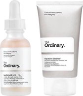 The Ordinary™ Squalane Cleanser - 50 ml -  een zachte, hydraterende reiniger - Vegan & cruelty free - The Ordinary™ Lactic Acid 10% + HA 2% Superficial Peeling Formulation - 30 ml
