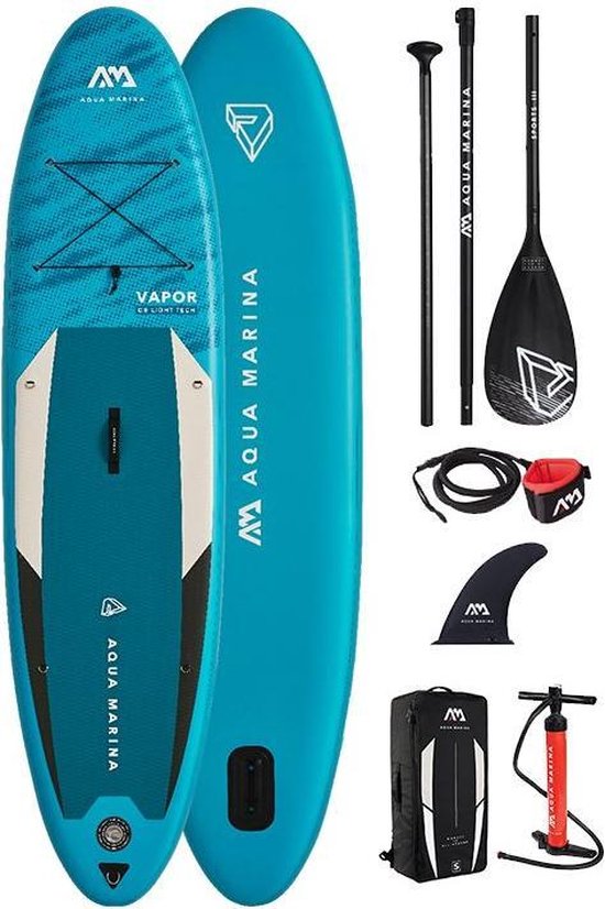 Aqua Marina Vapor 10’4 Sup Board - Sup - Allround Sup Board - Beginner Sup - Inclusief Beginner eBook