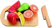Mama Memo Houten snijplank met fruit