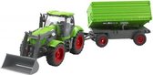 Cartronic RC landbouw tractor 49 cm groen