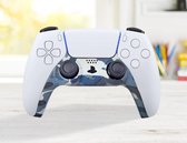 Playstation 5 - Controller - Front Cover - Camo Blue - Blauw - Bescherming - Front plate