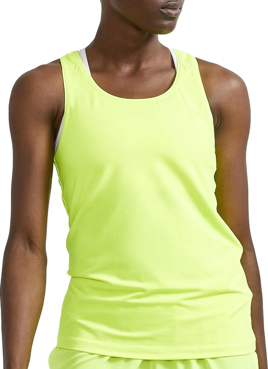 Craft Essence Sporttop - Maat L  - Vrouwen - neon geel