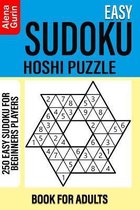 Easy Sudoku Hoshi Puzzle Book for Adults