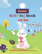 Easter Coloring Book For Kids: Easter bunny and egg coloring book