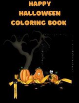 Happy Halloween Coloring Book