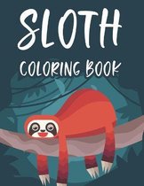 Sloth Coloring Book