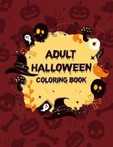 Adult Halloween Coloring Book