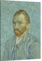 Zelfportret, Vincent van Gogh - Foto op Canvas - 30 x 40 cm