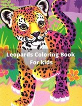 Leopards Coloring Book For kids