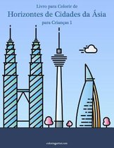 Livro para Colorir de Horizontes de Cidades da Asia para Criancas 1